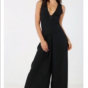 Open back jumpsuit